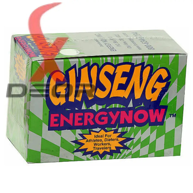 Ginseng Energy Now, Herbal Supplement 24 Packs X 3 to a Pack.