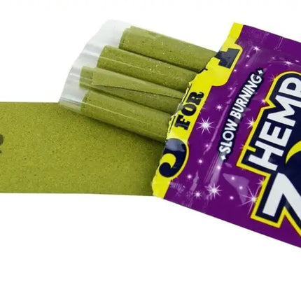 H. Zone Organic Natural Herbal Wrap Full Box 15/5CT - 75 Wraps Total | Grape