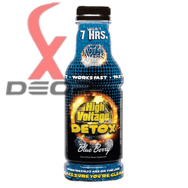 High Voltage Detox Drink 16oz – Herbal-Based Cleanse | 7 Flavors Available - XDeor