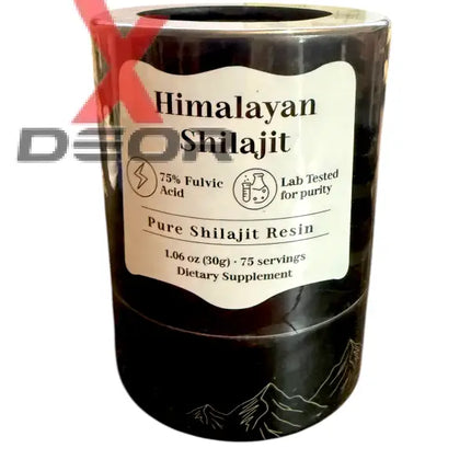 Himalayan Shilajit Resin – 30g (1.06 oz) – 75 Servings – Premium Purified Mineral Resin.