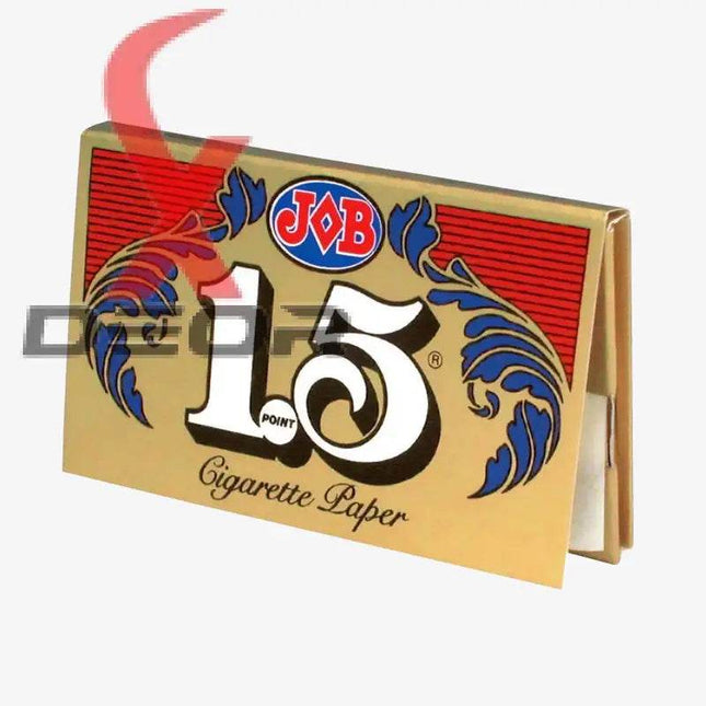 JOB 1.5 (1 1/2) Gold Rolling Papers – Full Box (24 Booklets) - XDeor