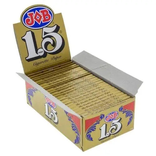 JOB 1.5 Gold Rolling Paper (10 Booklets) - Free Shipping
