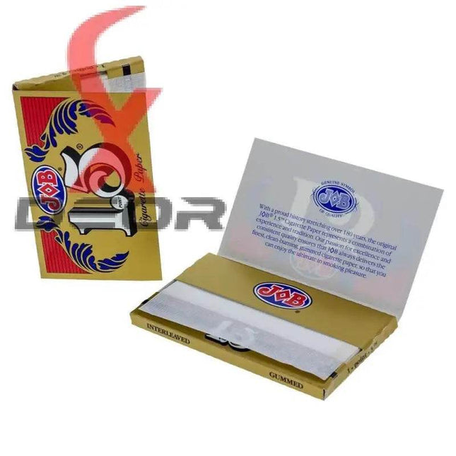 JOB 1.5 (1 1/2) Gold Rolling Papers – 6 Booklets - XDeor
