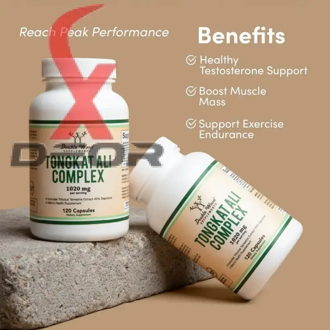 Men's Health Supplement Tongkat Ali Complex 1020mg 120 Capsule.