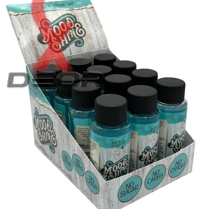 Mood & Shine 2oz Shot – No Sugar, No Carb, No Crash – Super Charge Day – 6 Bottles.