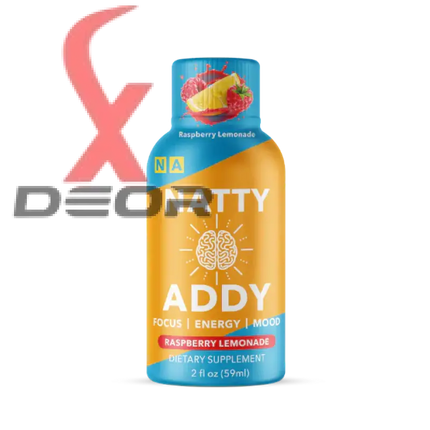 Natty Addy 2oz Energy Shots – Fast-Acting Focus & Performance Boost - 6 Pack.