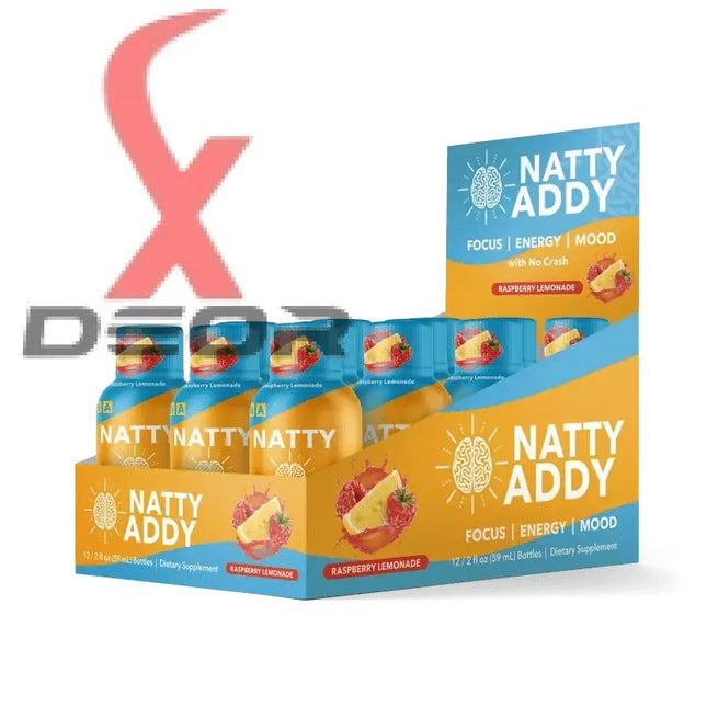 Natty Addy 2oz Energy Shots – Fast-Acting Focus & Performance Boost - Full Box - XDeor