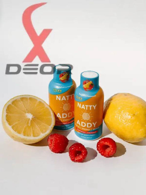 Natty Addy 2oz Energy Shots – Fast-Acting Focus & Performance Boost - 6 Pack - XDeor