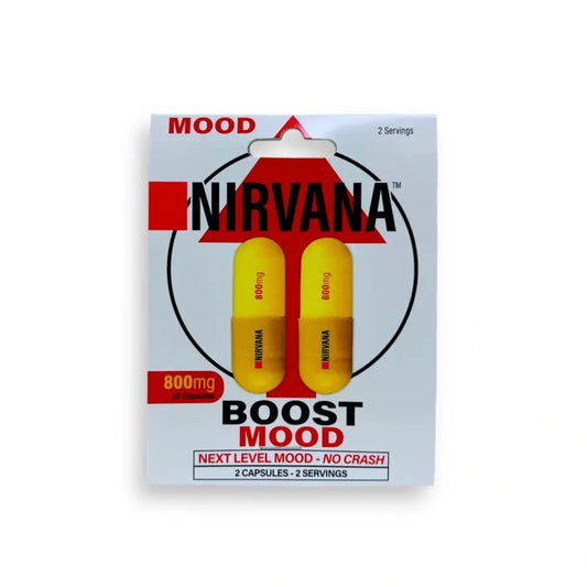Nirvana  Boost Nootropic Mood Booster 3 Pack 6 Caps