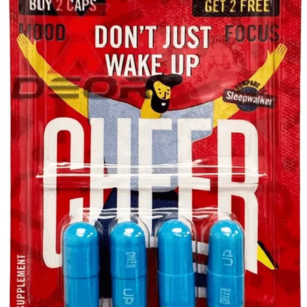 Nootropic Sampler Pack – 8 Blisters Total | Nirvana Boost, Derall Boost, Addall XR & Cheer Up 4ct - XDeor