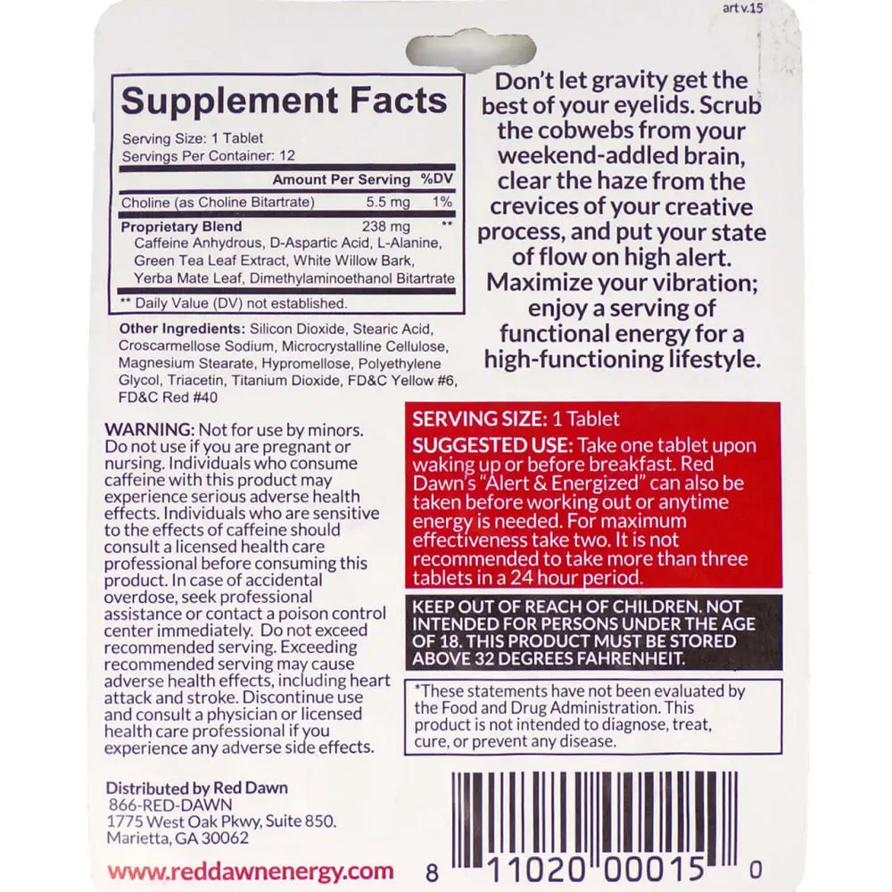 FULL BOX Red Dawn Alert & Energized Melt Fat, Upgrade Productivity, Stay Happy! - Midtown Supplements