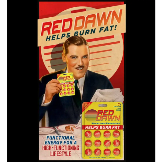 Red Dawn Alert & Energized Melt Fat, Upgrade Productivity, Stay Happy! FULL BOX - Midtown Supplements
