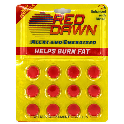 FULL BOX Red Dawn Alert & Energized Melt Fat, Upgrade Productivity, Stay Happy! - Midtown Supplements