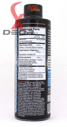 Red Dawn Black Label Formula 8oz Bottle 16 Serving 1 Bottle.
