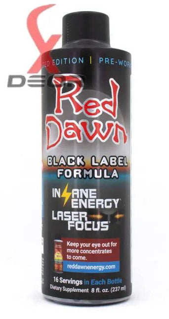 Red Dawn Black Label Formula 8oz Bottle 16 Serving 1 Bottle - XDeor
