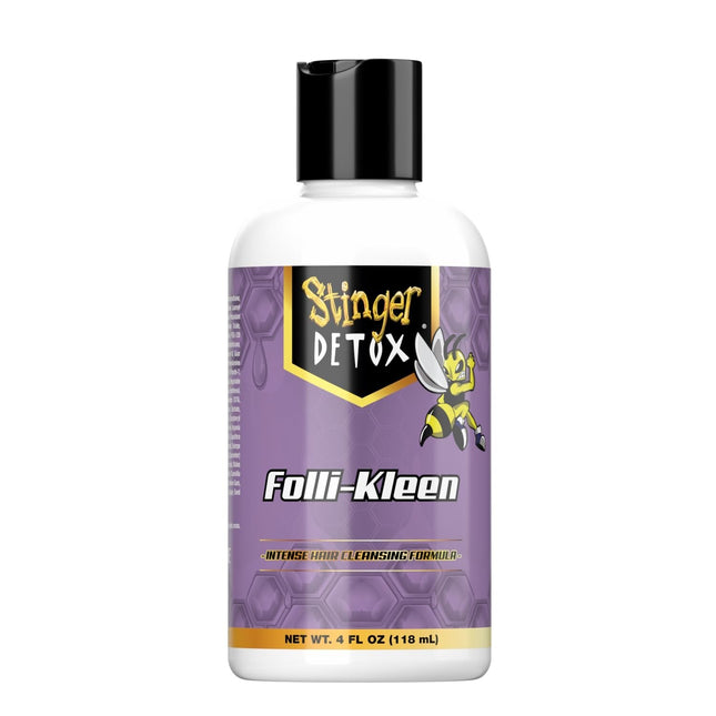 Stinger Detox Folli-Kleen Hair Shampoo Cleanser – 4 Fl Oz | Deep Hair Detox Formula
