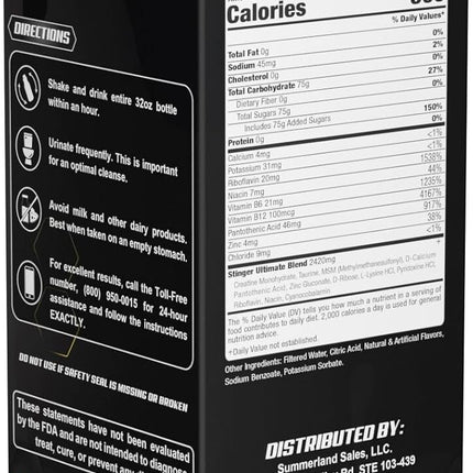 Stinger Detox The Hive – Same Day Cleanse | Fast Acting Detox Support