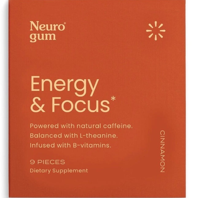 Neuro Gum Cinnamon – Vegan, Sugar‑Free Focus & Energy | Xdeor