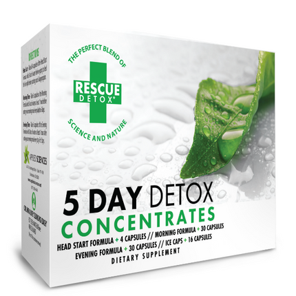 Rescue Detox 5-Day Detox Concentrates | Complete Body Cleanse Program