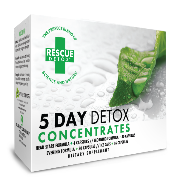 Rescue Detox 5-Day Detox Concentrates | Complete Body Cleanse Program