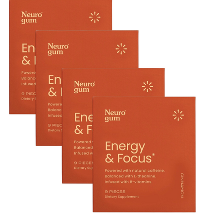 Neuro Gum Cinnamon – Vegan, Sugar‑Free Focus & Energy | Xdeor