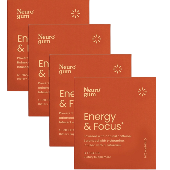 Neuro Gum Cinnamon – Vegan, Sugar‑Free Focus & Energy | Xdeor