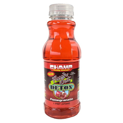 Champ Flush Out Detox Drink – 1 Pint (473ml) – 9 Flavors – Choose Your Flavor
