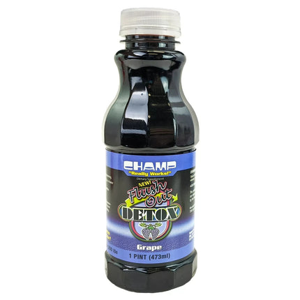 Champ Flush Out Detox Drink – 1 Pint (473ml) – 9 Flavors – Choose Your Flavor