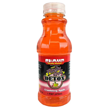 Champ Flush Out Detox Drink – 1 Pint (473ml) – 9 Flavors – Choose Your Flavor