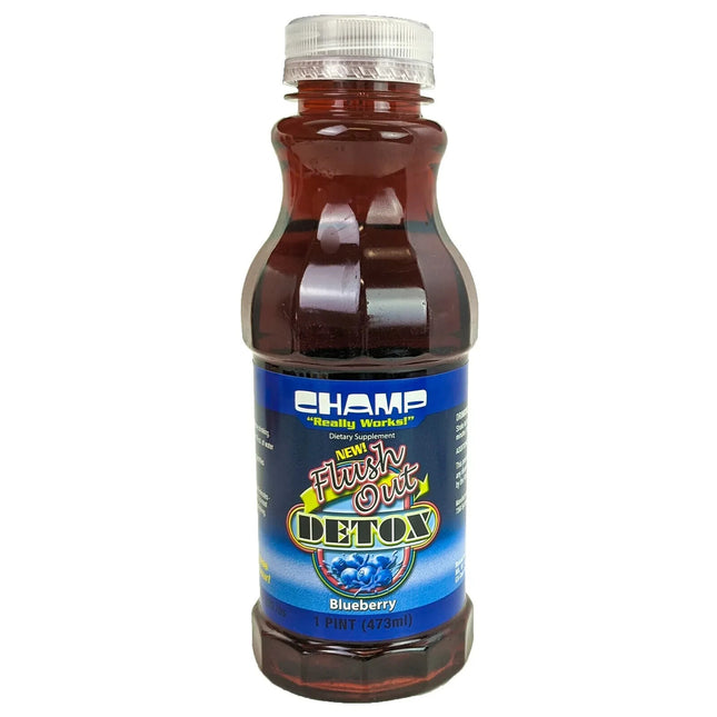 Champ Flush Out Detox Drink – 1 Pint (473ml) – 9 Flavors – Choose Your Flavor