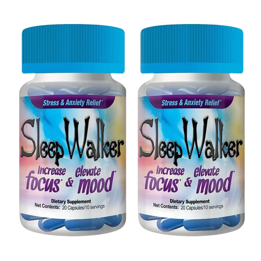 Sleep Walker 40 Capsules 2 Bottles RedXdawn Mood Enhancer Pill Red Dawn - XDeor
