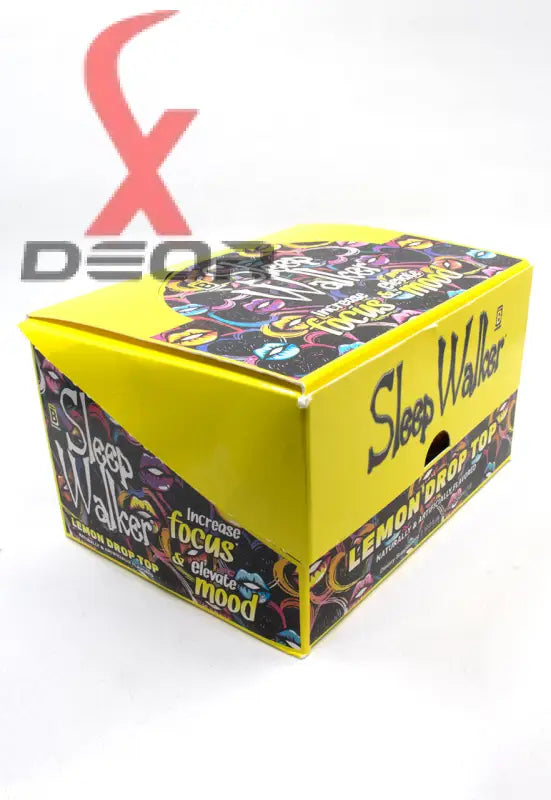 Sleep Walker Lemon Drop Shots Full Box Focus & Mood Optimizer.