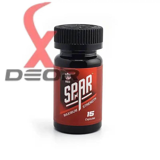Spar Red – Natural Energy & Focus Enhancer with Guarana | Herbal Nootropic Formula - XDeor