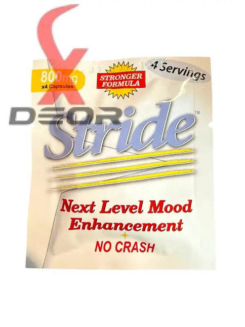 Stride Energy & Focus Capsules – 800mg Formula – 6 Pack (24 Capsules Total) – From Makers of Derall – EXP 02/2027 - XDeor