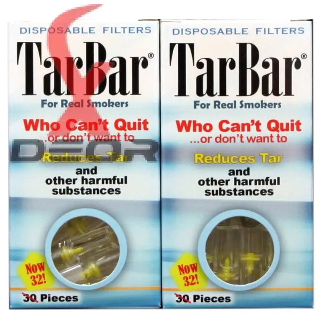 TarBar Disposable Cigarette Filters – 5 Boxes (160 Filters Total) - Filter Tips
