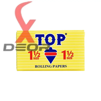 Top Rolling Papers Fine Gummed Cigarette Papers 10 Booklets