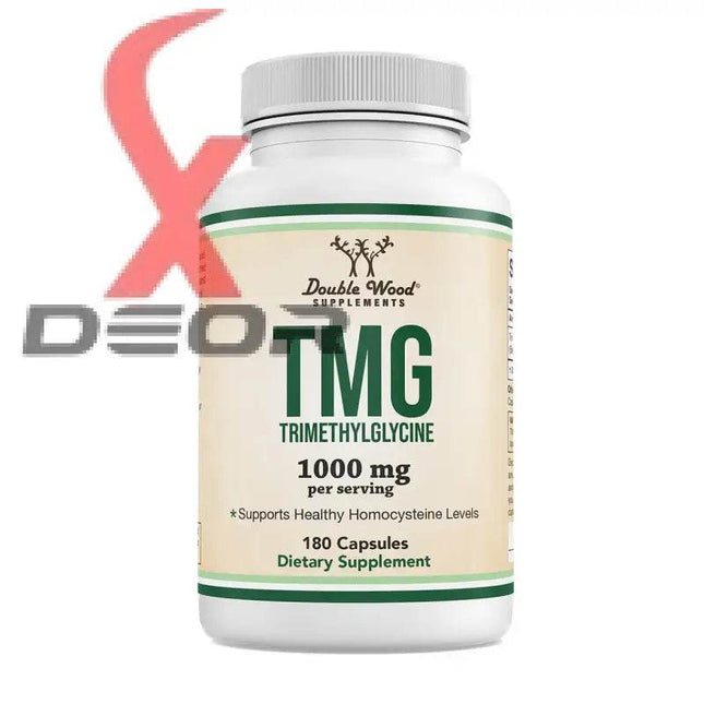 Trimethylglycine (TMG) 1000mg – Supports Cardiovascular & Athletic Performance – 120 Capsules - XDeor