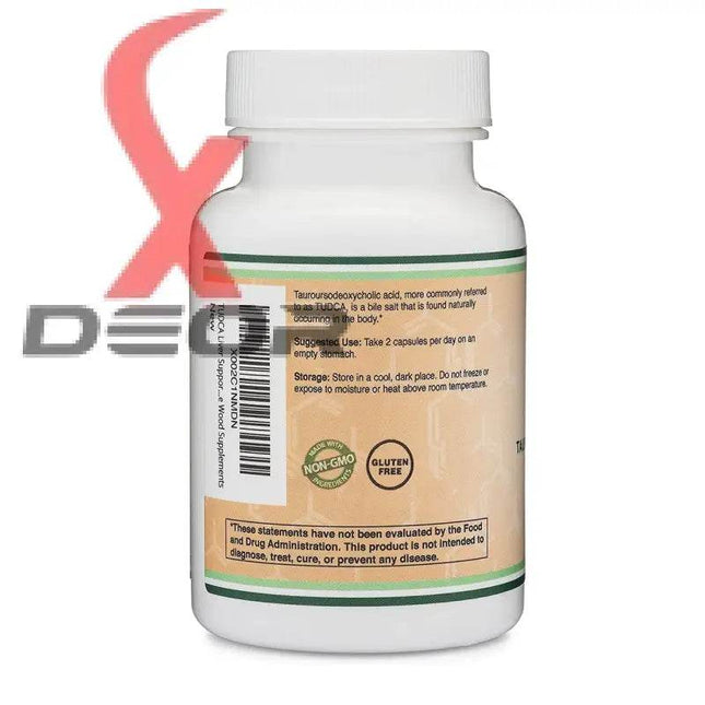 TUDCA Liver Support – Double Wood Supplements – 60 Capsules - XDeor