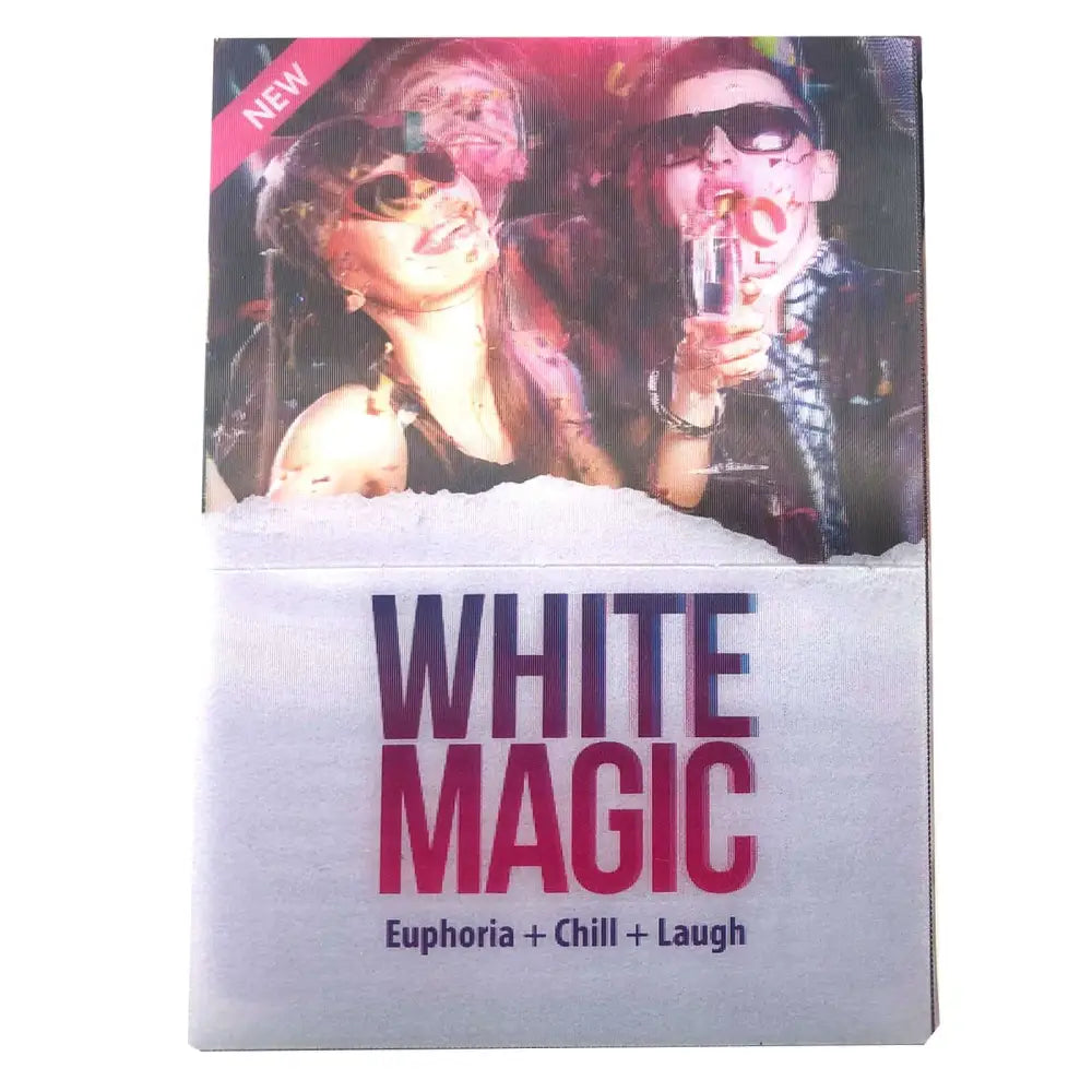 White Magic Relax Chill & Happiness Enhancement Full Box 12 Card 24 Capsule - Dietary Supplement