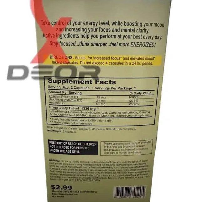 Zen Power 2 Count Capsules Full Box of 24 Pack 2 Count Total 48 Capsules - XDeor