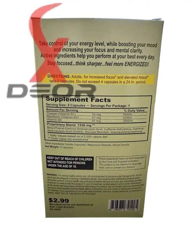 Zen Power 2 Count Capsules Full Box of 24 Pack 2 Count Total 48 Capsules - XDeor