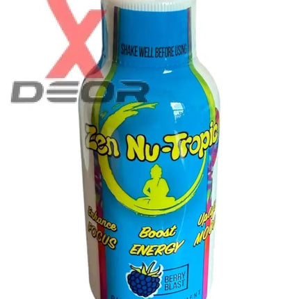 Zen Power Nu-Tropic 2oz Shot Berry Blast 12 Bottle of 2oz.