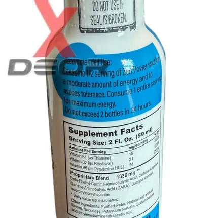 Zen Power Nu-Tropic 2oz Shot Berry Blast 12 Bottle of 2oz.