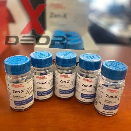 ZENX Stress & Anxiety Support – 30 Count Capsules | 1 Bottle | by Red Dawn - XDeor