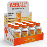 Copy of Addall XR Orange 2oz Shot Memory Mental Brain Concentrate 6 Bottles