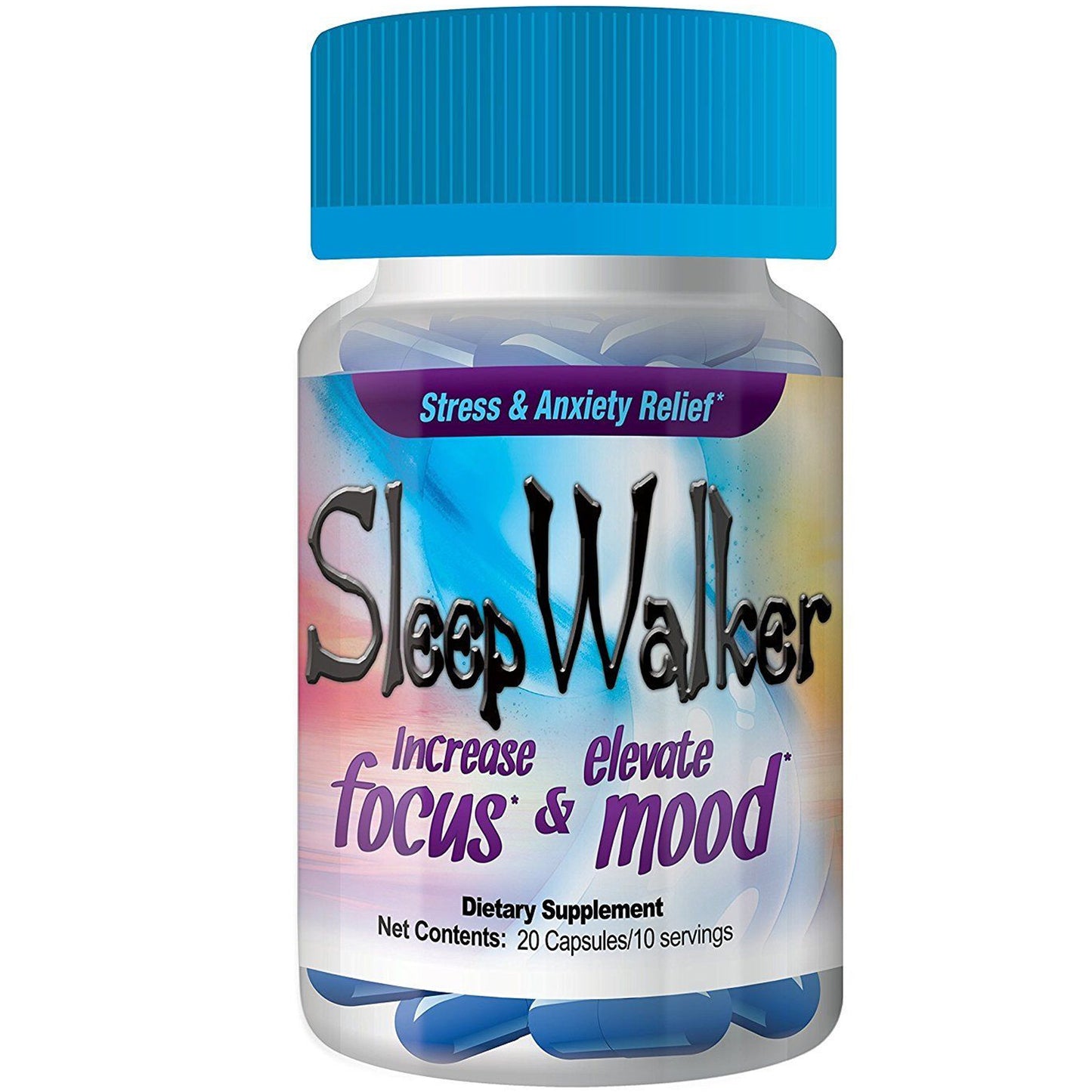 Sleep Walker 40 Capsules 2 Bottles RedXdawn Mood Enhancer Pill Red Dawn - XDeor