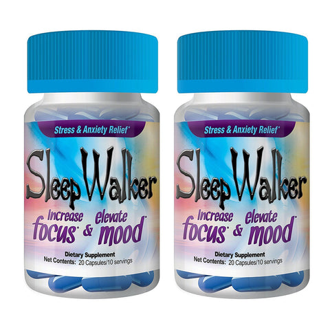 Sleep Walker 40 Capsules 2 Bottles RedXdawn Mood Enhancer Pill Red Dawn - XDeor